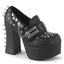 CHARADE-32 Black Vegan Leather