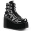 Demonia CONCORD-57 Black Ankle Boots