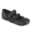 DAISY-08 Black Vegan Leather