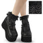 Demonia DH-15 Black & Socks