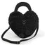 Demonia HB-631 Black Faux Suede Handbag