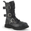 RIOT-12BK Black Vegan Leather