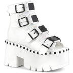 ASHES-70 White Vegan Leather