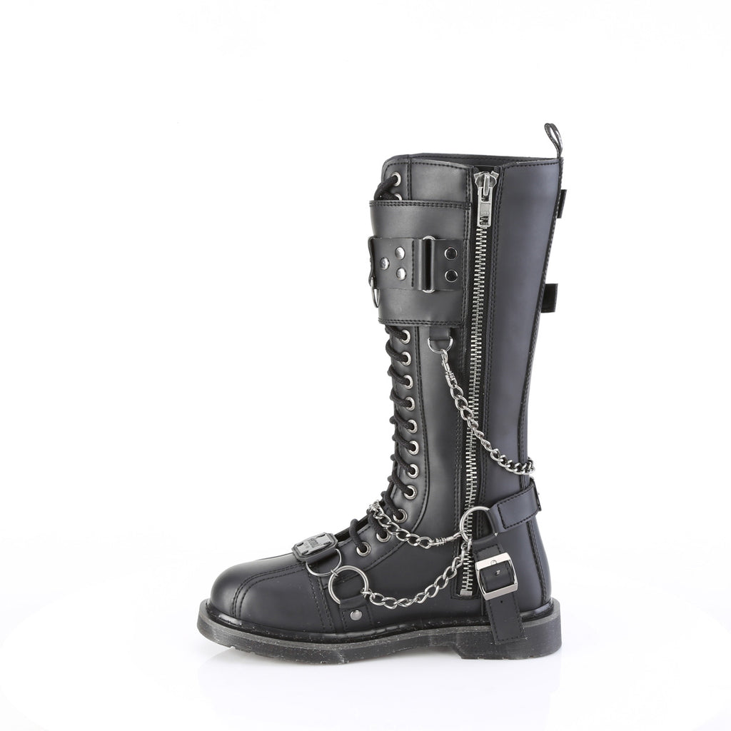 BOLT-415 Black Vegan Leather