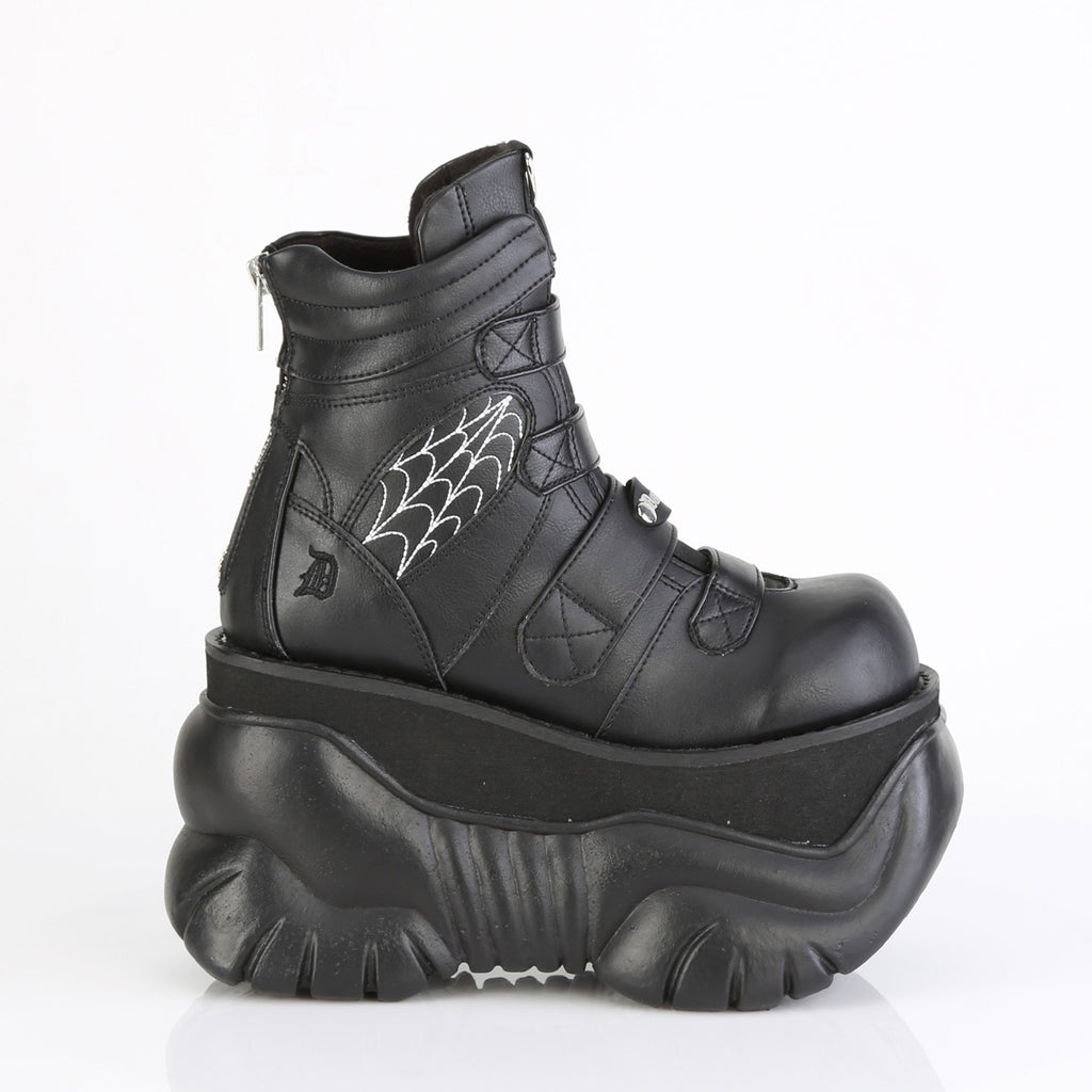 BOXER-70 Black Vegan Leather