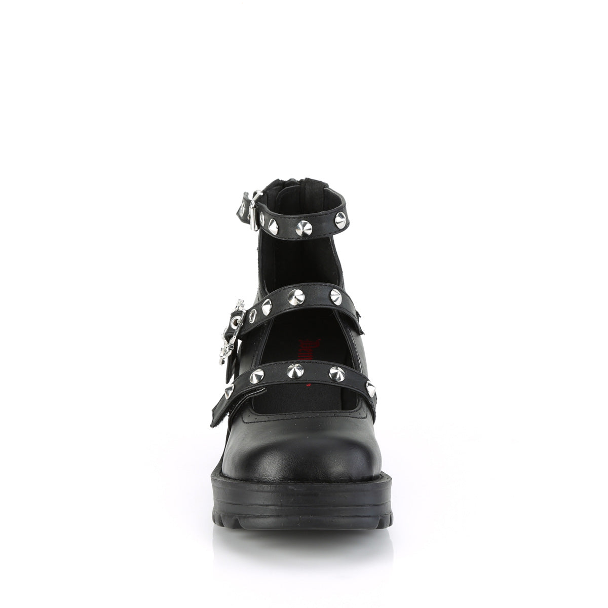 BRATTY-30 Black Vegan Leather Secondary image