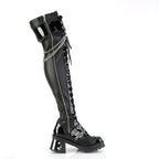 BRATTY-304 Black Stretch Pu