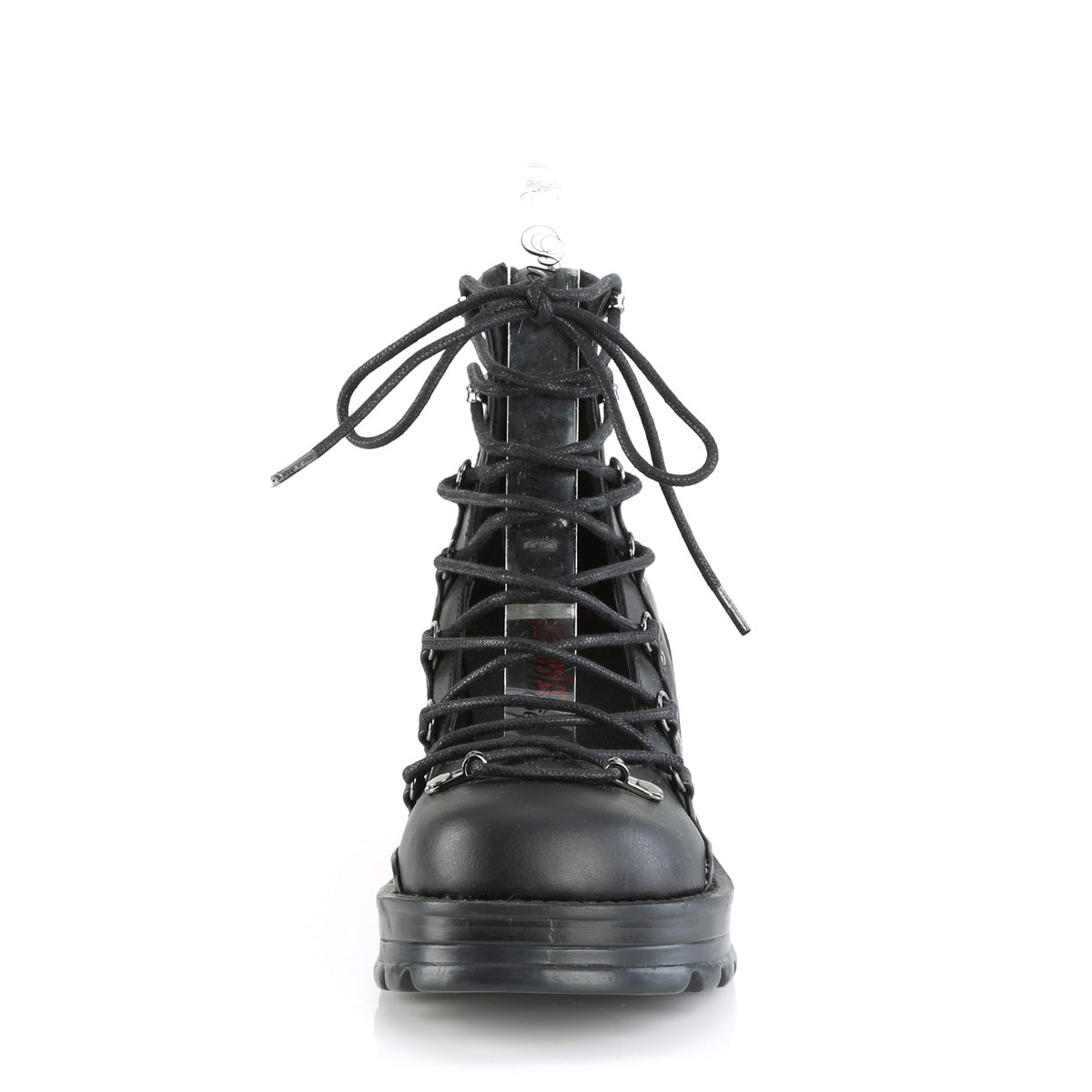 BRATTY-32 Black Vegan Leather