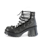 BRATTY-32 Black Vegan Leather