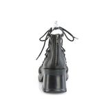 BRATTY-32 Black Vegan Leather