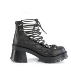 BRATTY-32 Black Vegan Leather