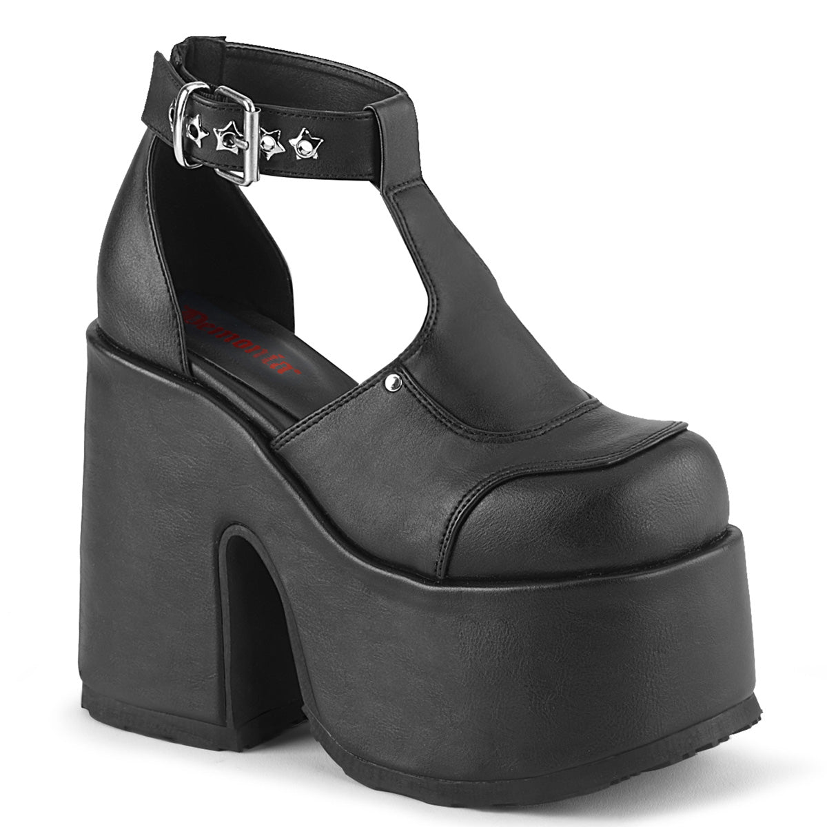 CAMEL-103 Black Vegan Leather Main image