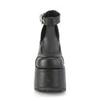 CAMEL-103 Black Vegan Leather