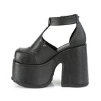 CAMEL-103 Black Vegan Leather