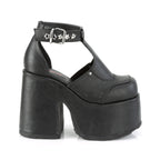 CAMEL-103 Black Vegan Leather