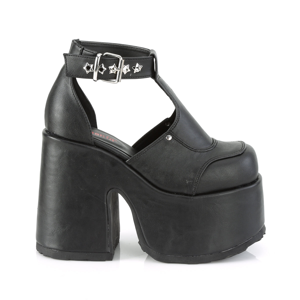 CAMEL-103 Black Vegan Leather