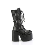 CAMEL-115 Black Vegan Leather