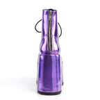 CAMEL-203 Purple Hologram Vegan Leather