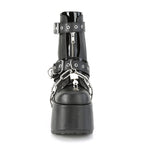 CAMEL-205 Black Vegan Leather