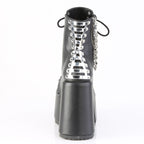 CAMEL-208 Black Vegan Leather