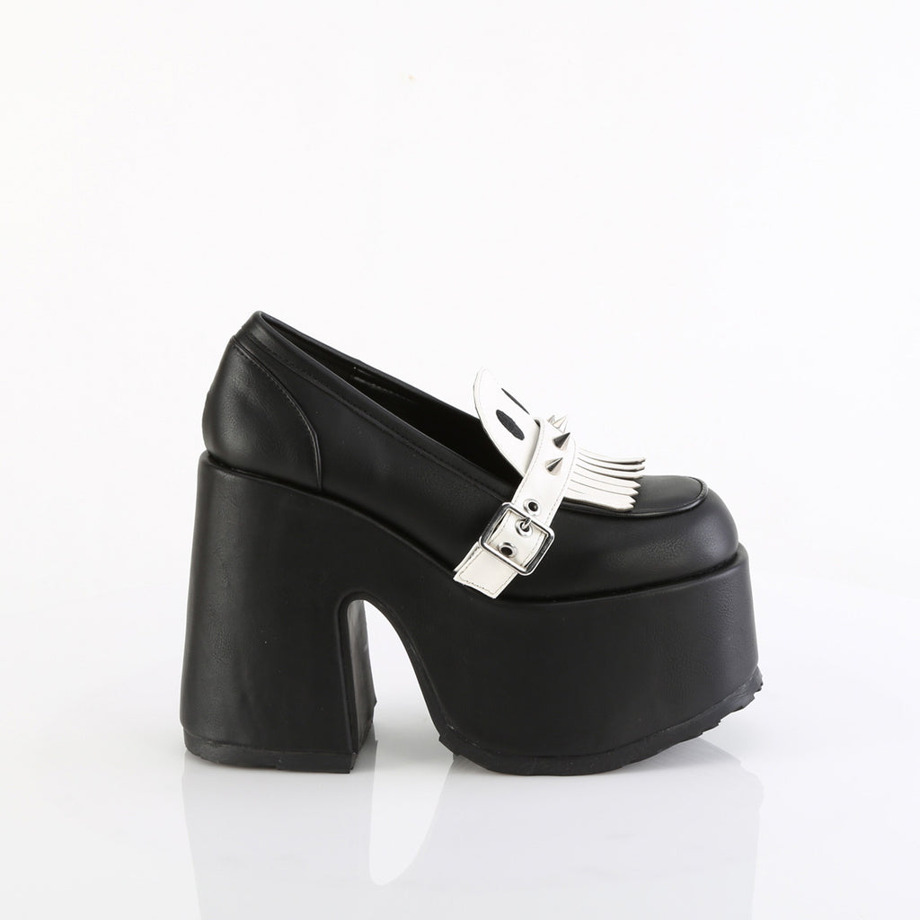 Demonia CAMEL-58 Black Platform Heels