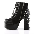 CHARADE-100 Black Suede