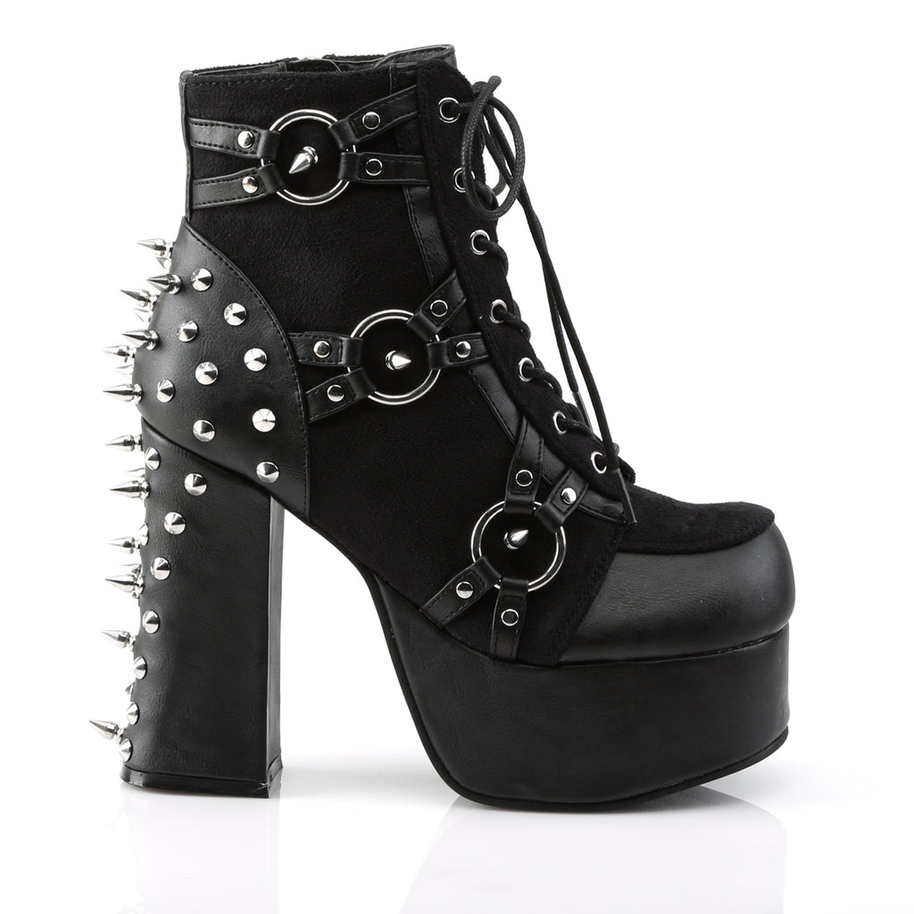 CHARADE-100 Black Suede