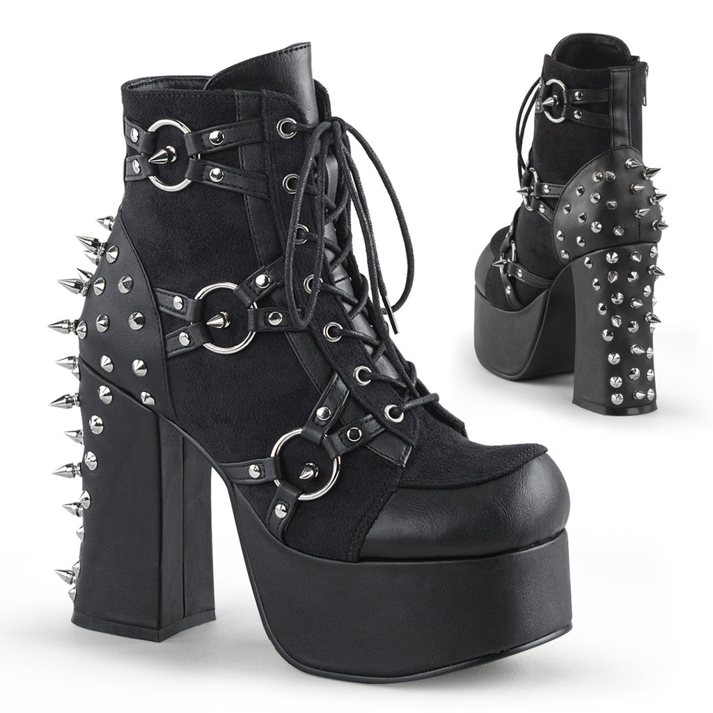 CHARADE-100 Black Suede