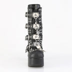 CHARADE-118 Black Vegan Leather