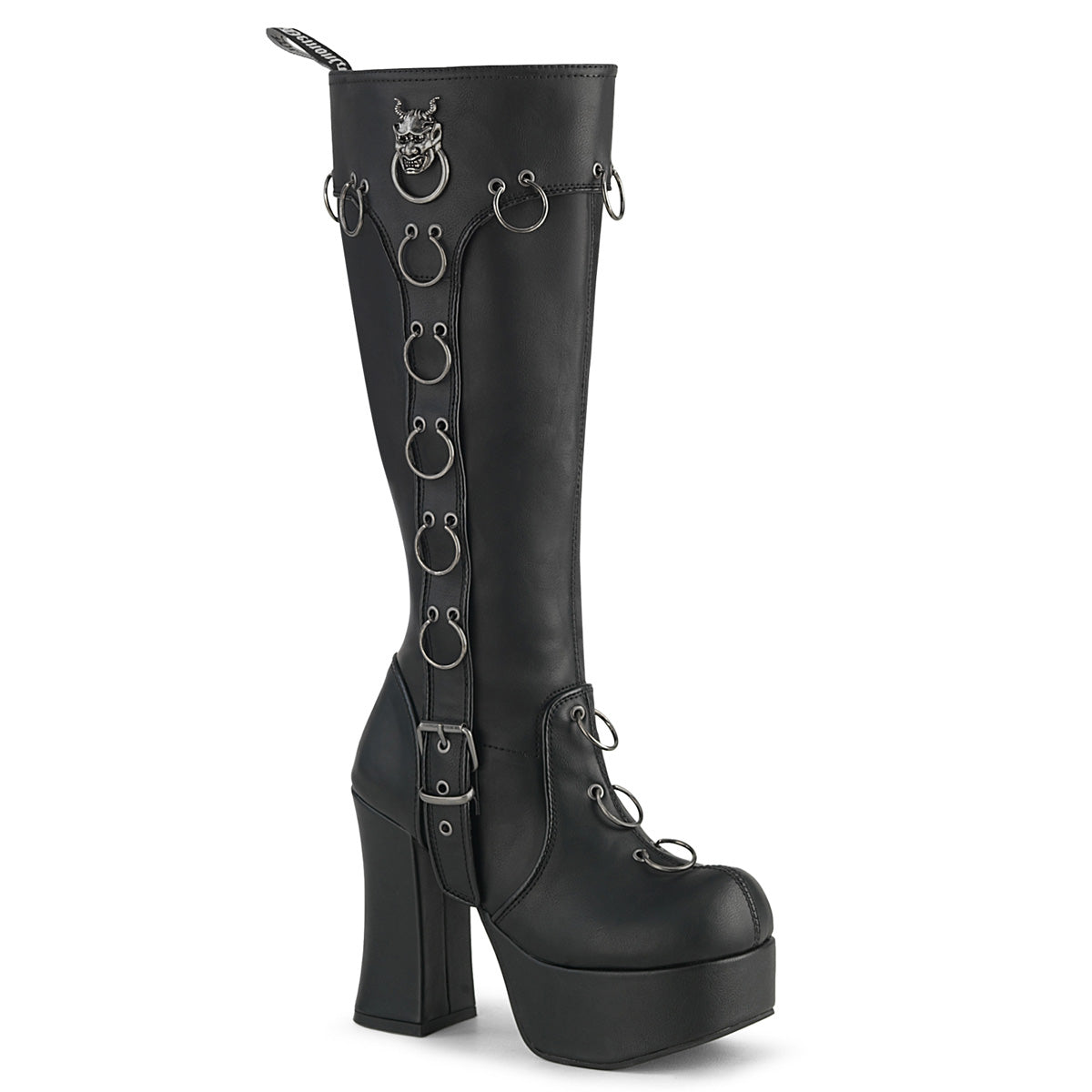 CHARADE-211 Black Vegan Leather Main image