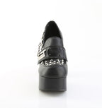 CHARADE-32 Black Vegan Leather