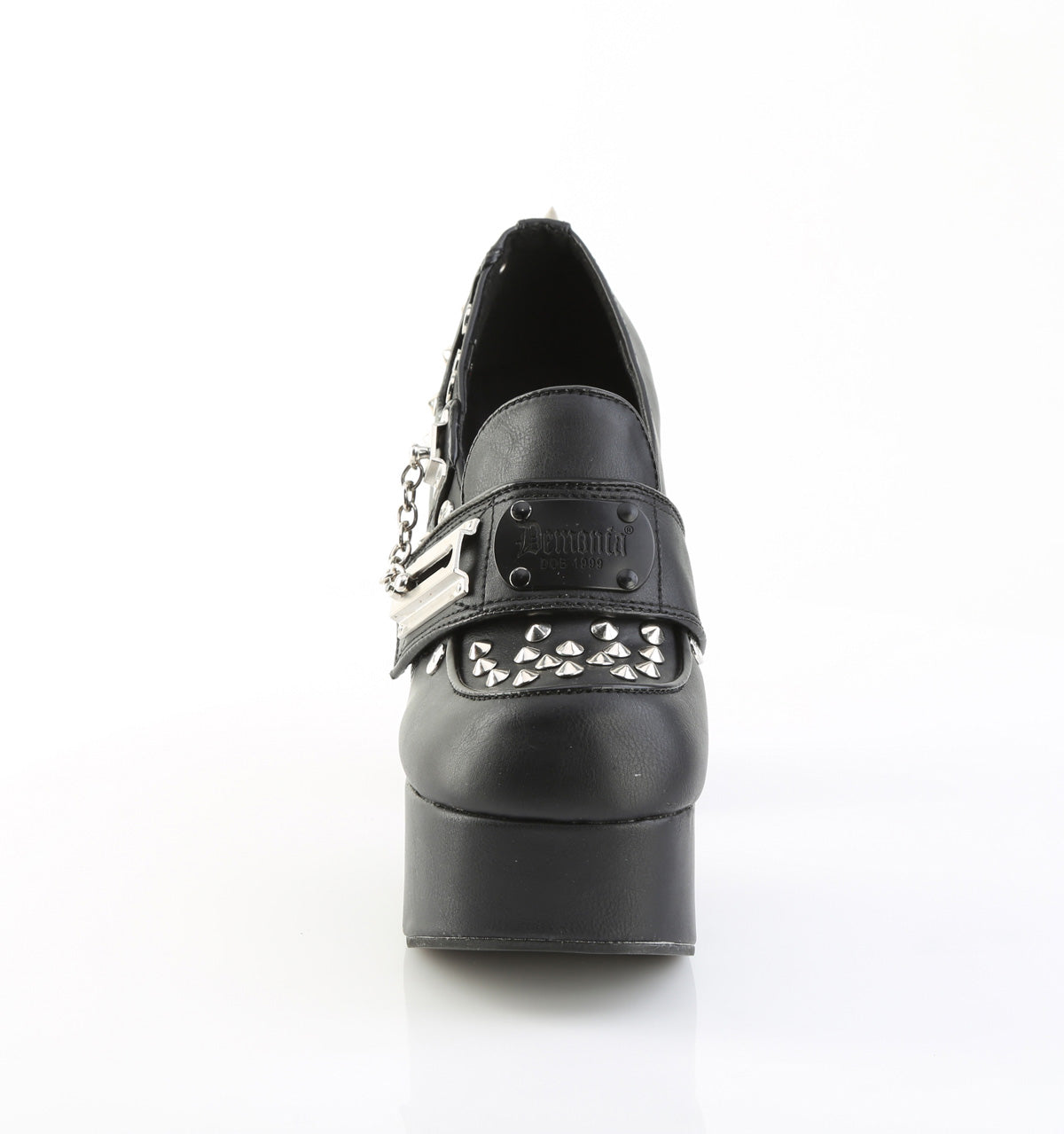 CHARADE-32 Black Vegan Leather