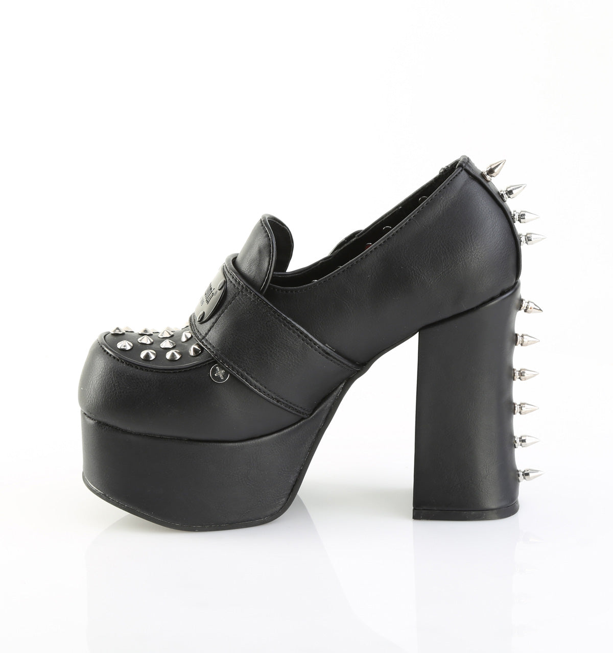 CHARADE-32 Black Vegan Leather