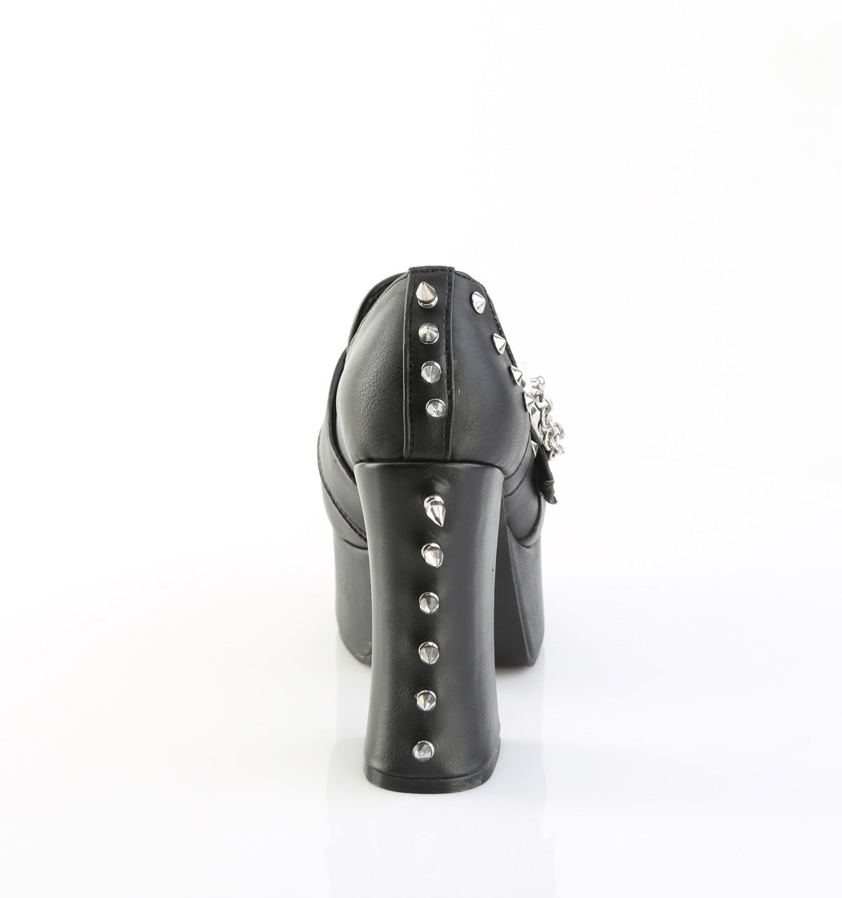 CHARADE-32 Black Vegan Leather