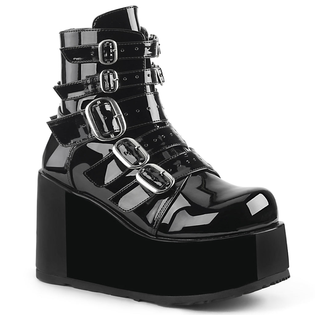 Demonia CONCORD-57 Black Ankle Boots