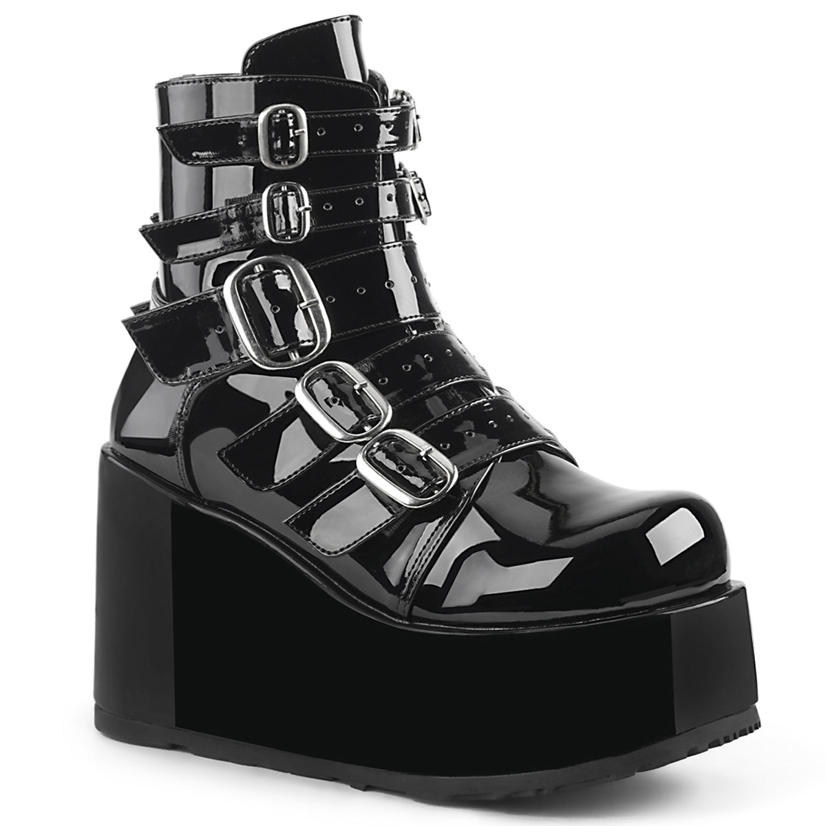 Demonia CONCORD-57 Black Ankle Boots