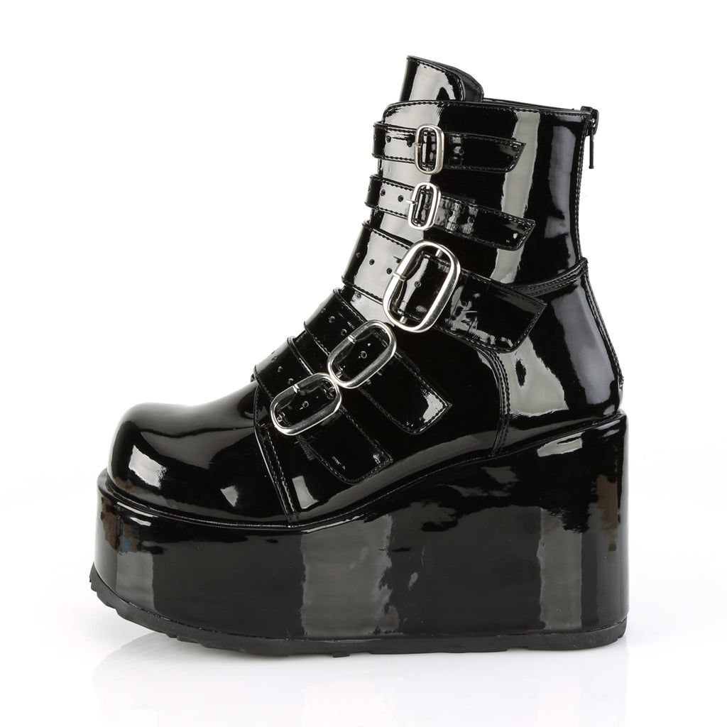 Demonia CONCORD-57 Black Ankle Boots