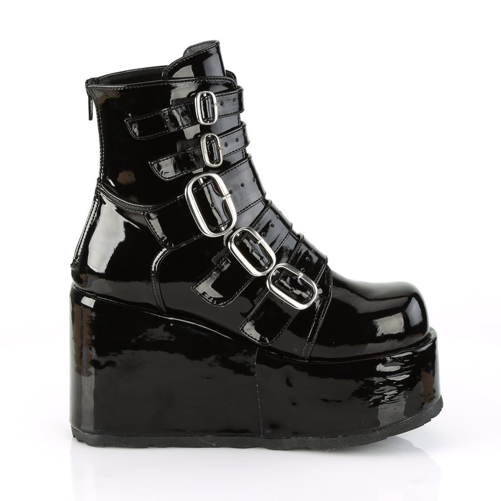 Demonia CONCORD-57 Black Ankle Boots