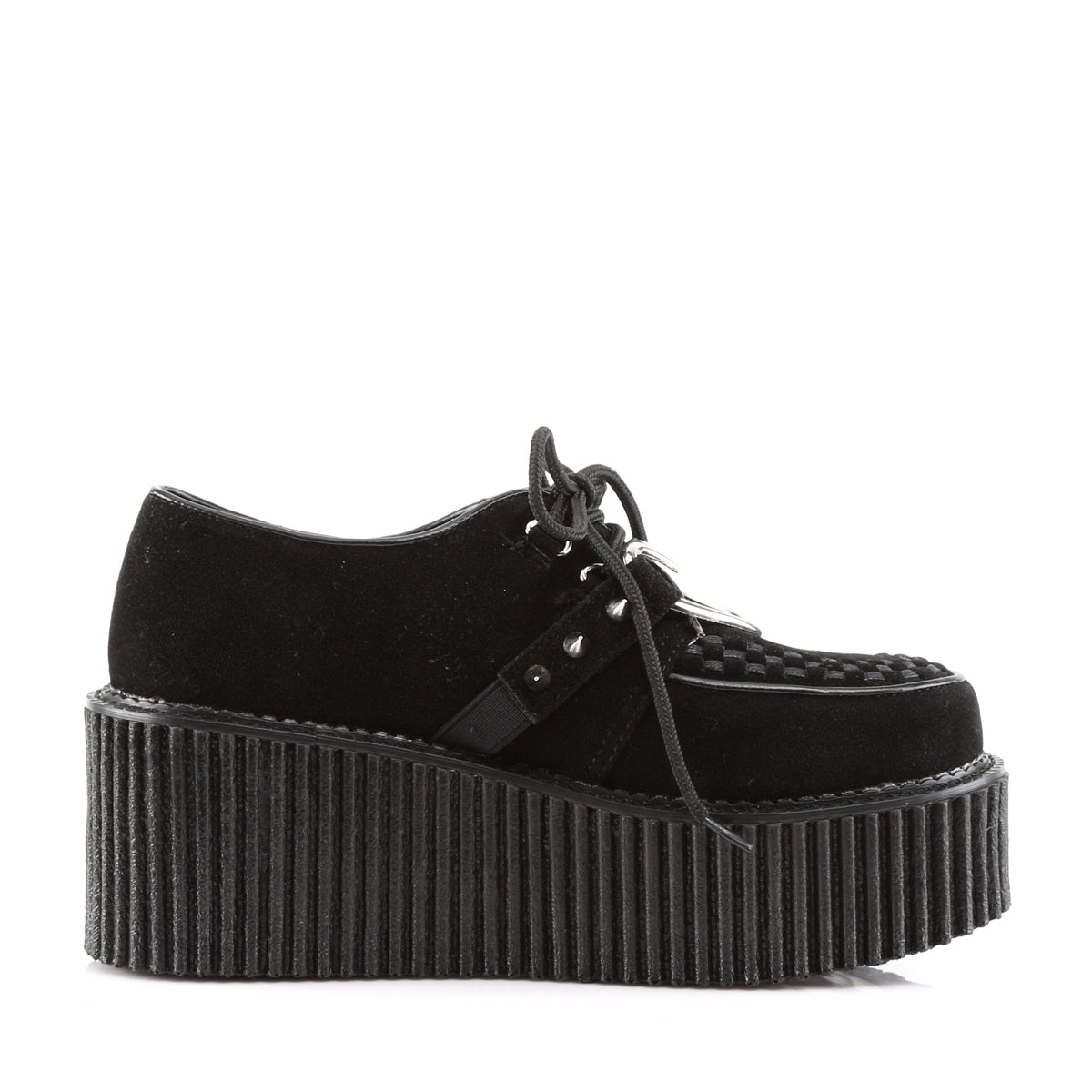 CREEPER-206 Black Suede