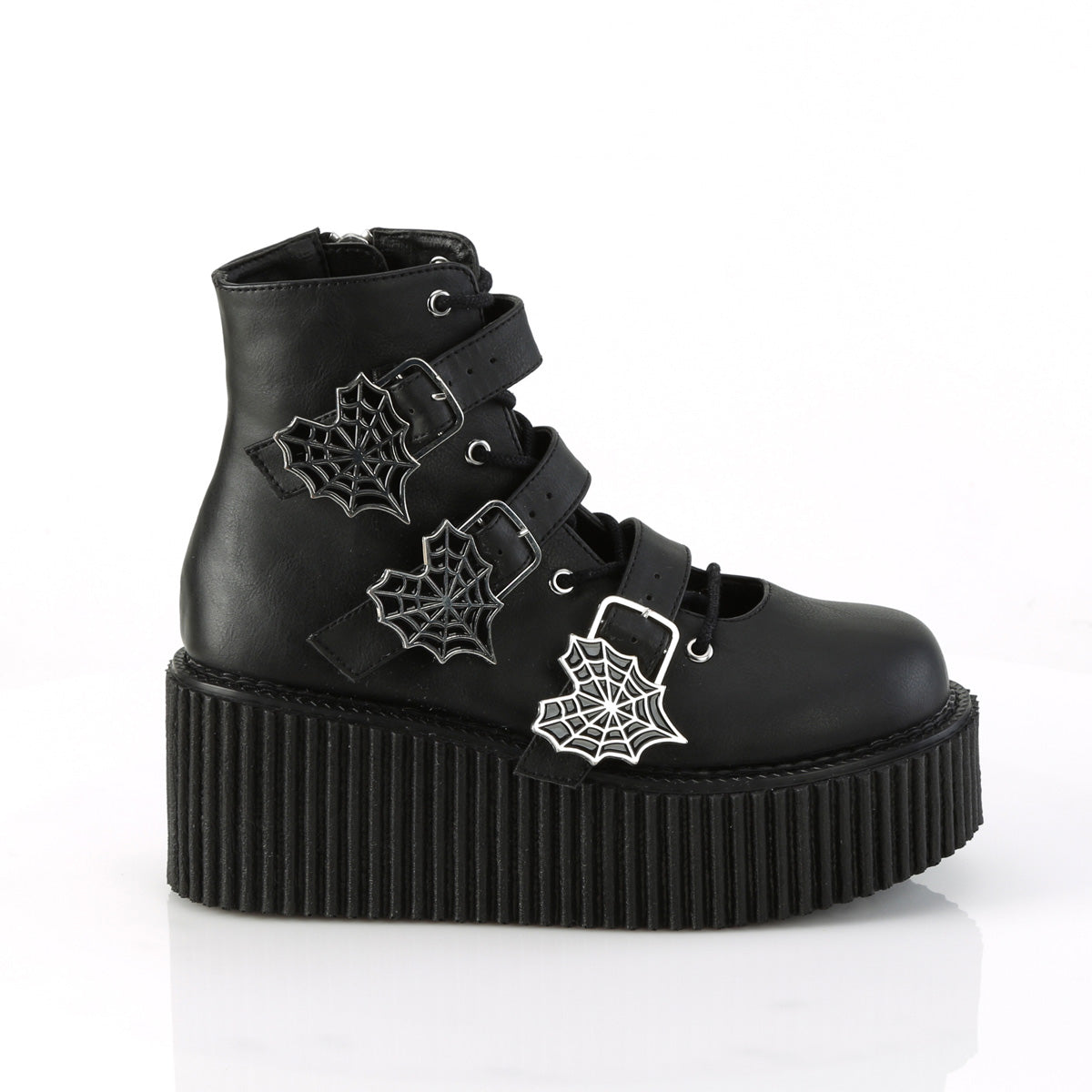 CREEPER-260 Black Vegan Leather