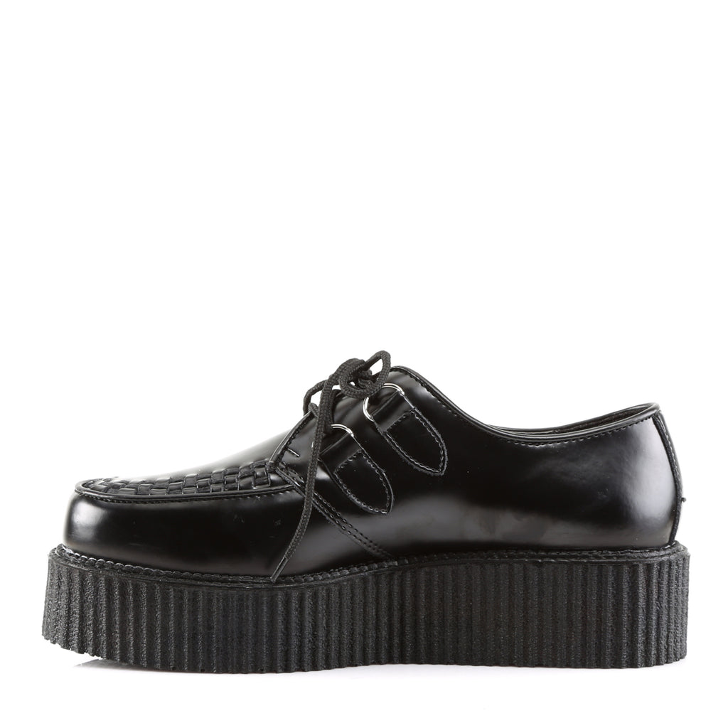 CREEPER-402 Black Leather