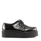 CREEPER-402 Black Leather