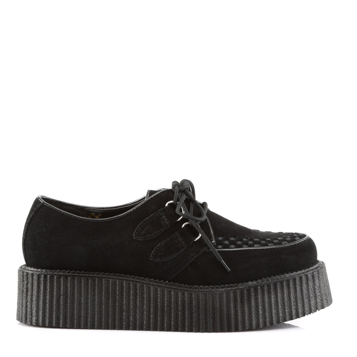 CREEPER-402S Black Suede