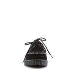 CREEPER-602S Black Suede