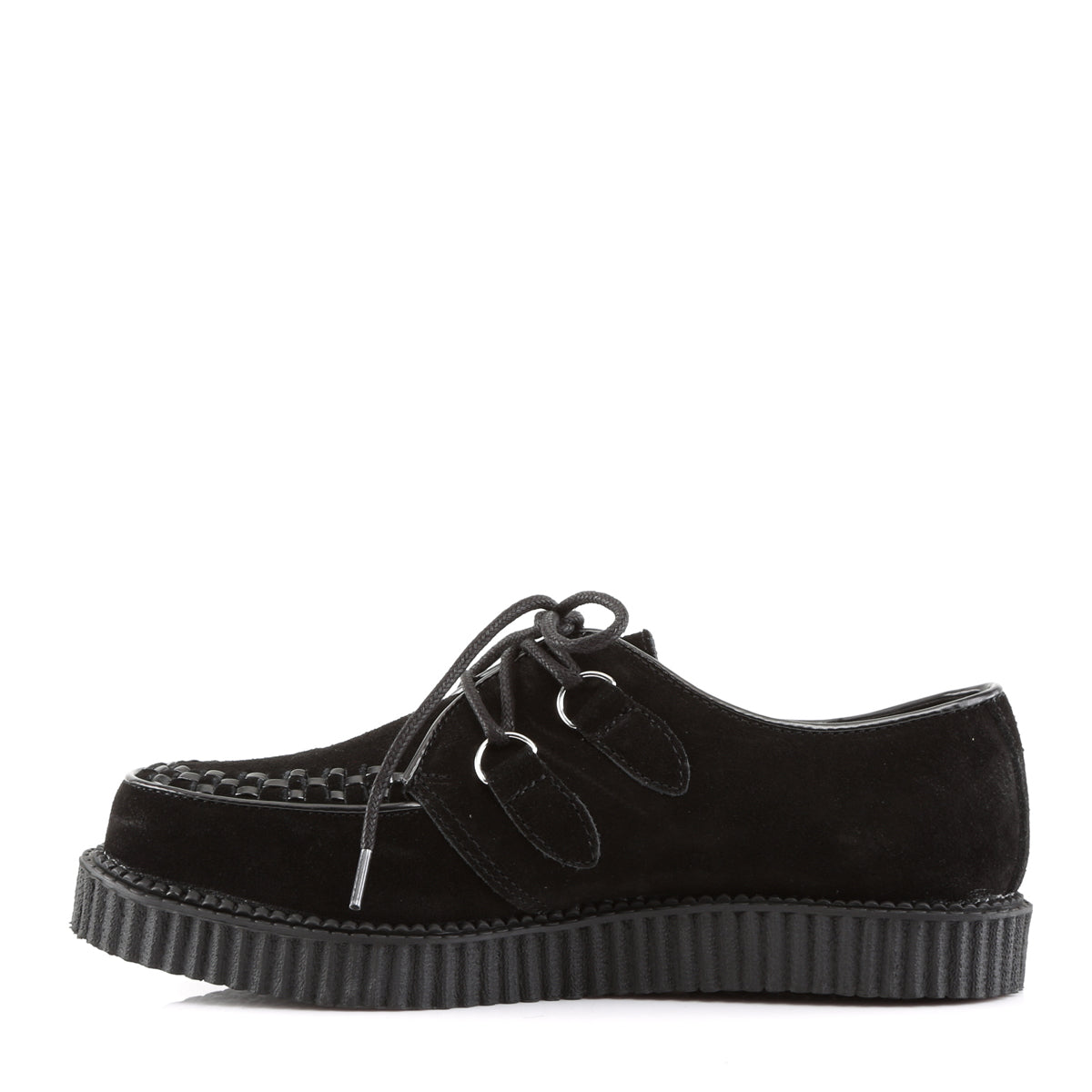 CREEPER-602S Black Suede