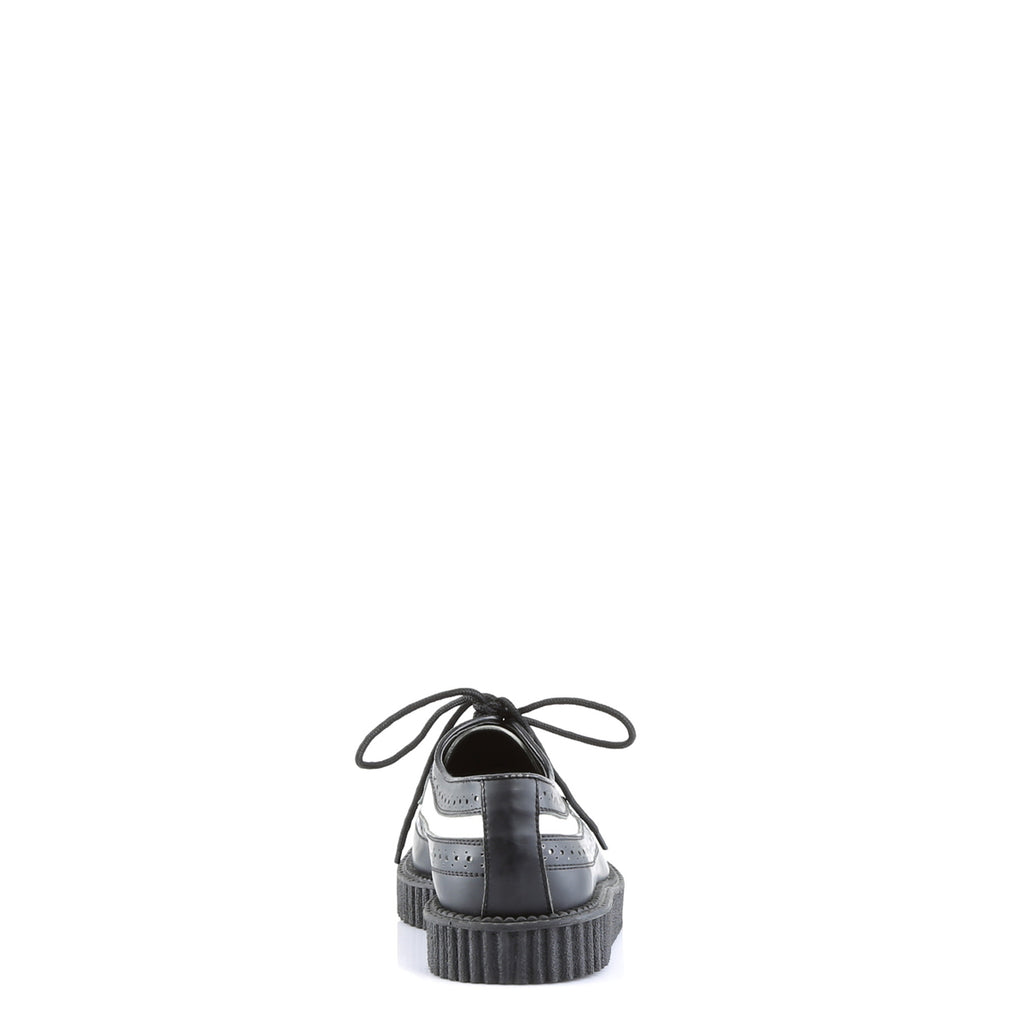 Demonia CREEPER-608 Black White Creepers
