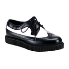 Demonia CREEPER-608 Black White Creepers