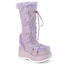Demonia CUBBY-311 Lavender Knee-High Boots