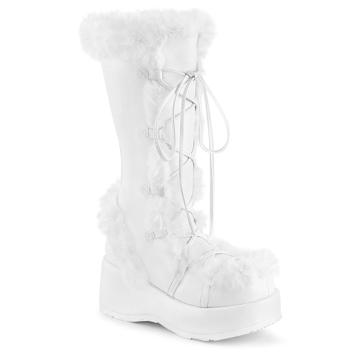 CUBBY-311 White Vegan Leather Main image