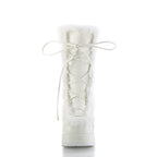 CUBBY-311 White Vegan Leather